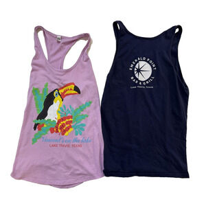 Emerald Point Bar & Grill + Lake Travis Austin TX Tank Top Womens Medium Lot 2